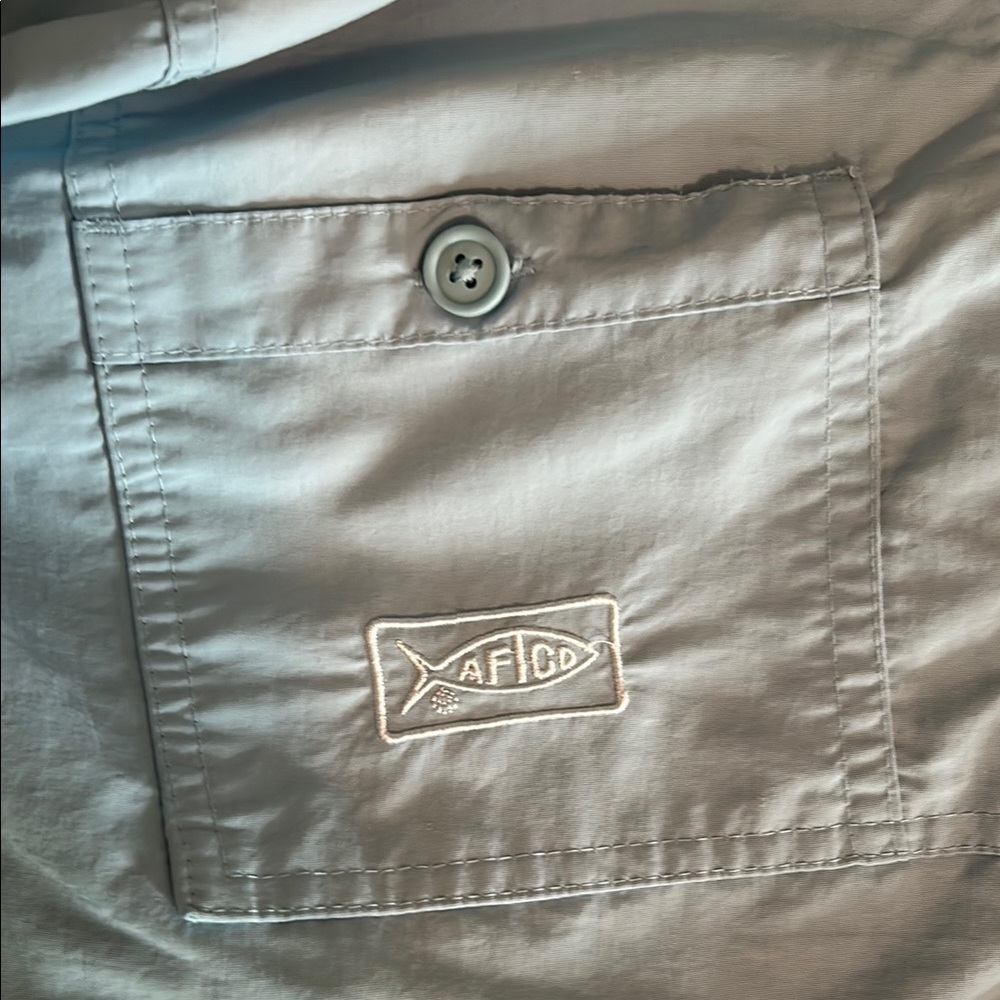 AFTCO Men’s Fishing Shorts, Sz 32, Aqua, Classic Fit - Picture 3 of 4